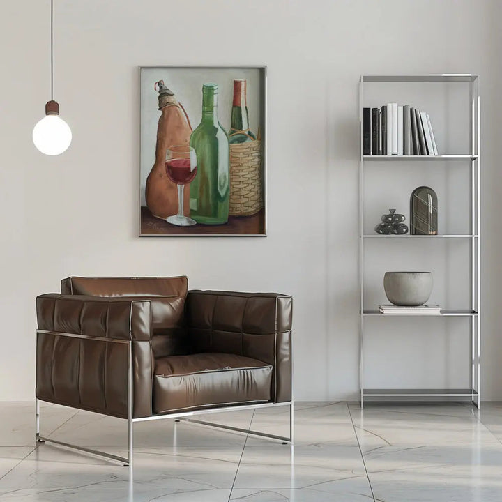 In the Winery - Stretched Canvas, Poster or Fine Art Print I Heart Wall Art