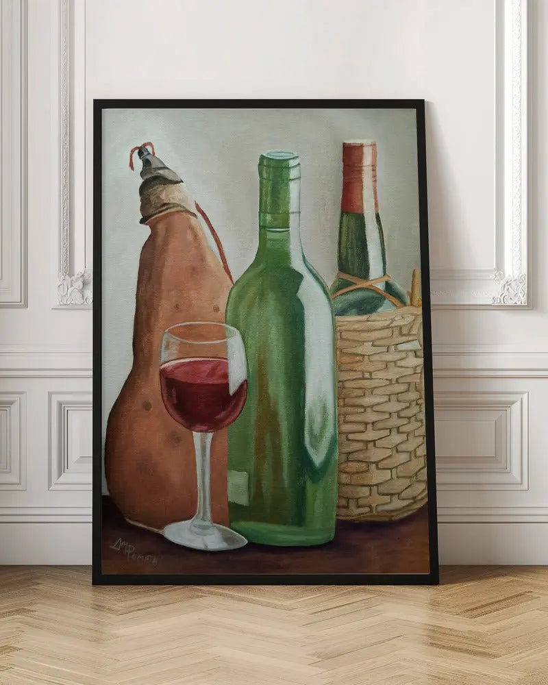 In the Winery - Stretched Canvas, Poster or Fine Art Print I Heart Wall Art