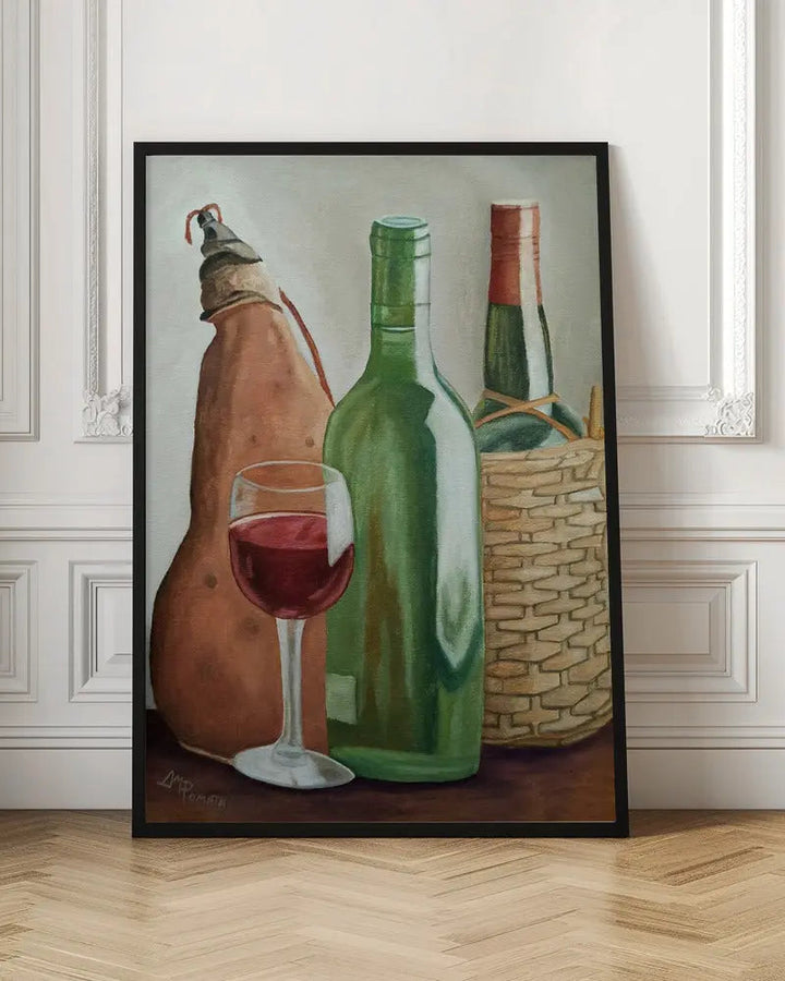 In the Winery - Stretched Canvas, Poster or Fine Art Print I Heart Wall Art