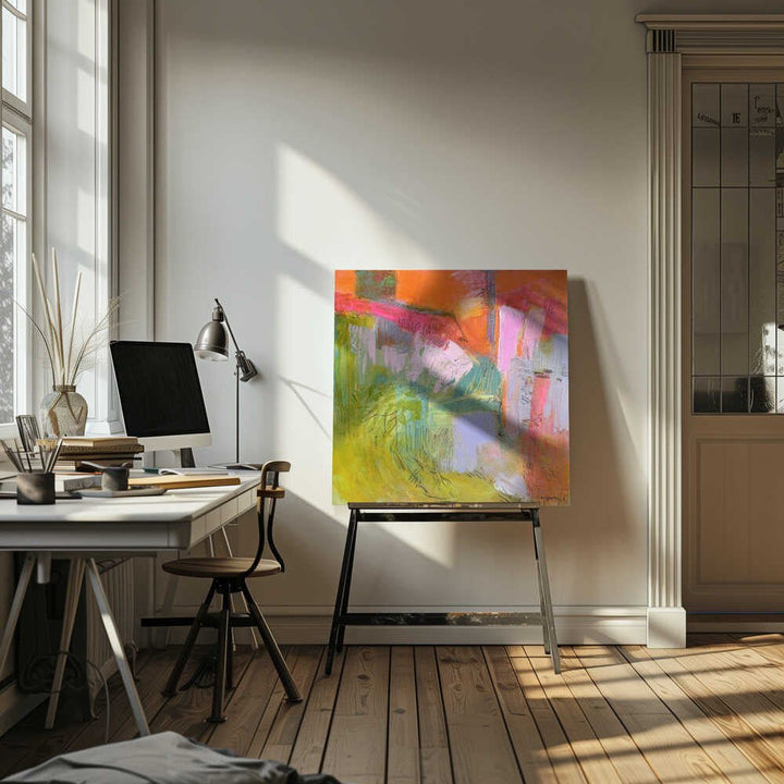 Incantata 4 - Square Stretched Canvas, Poster or Fine Art Print - I Heart Wall Art - Poster Print, Canvas Print or Framed Art Print