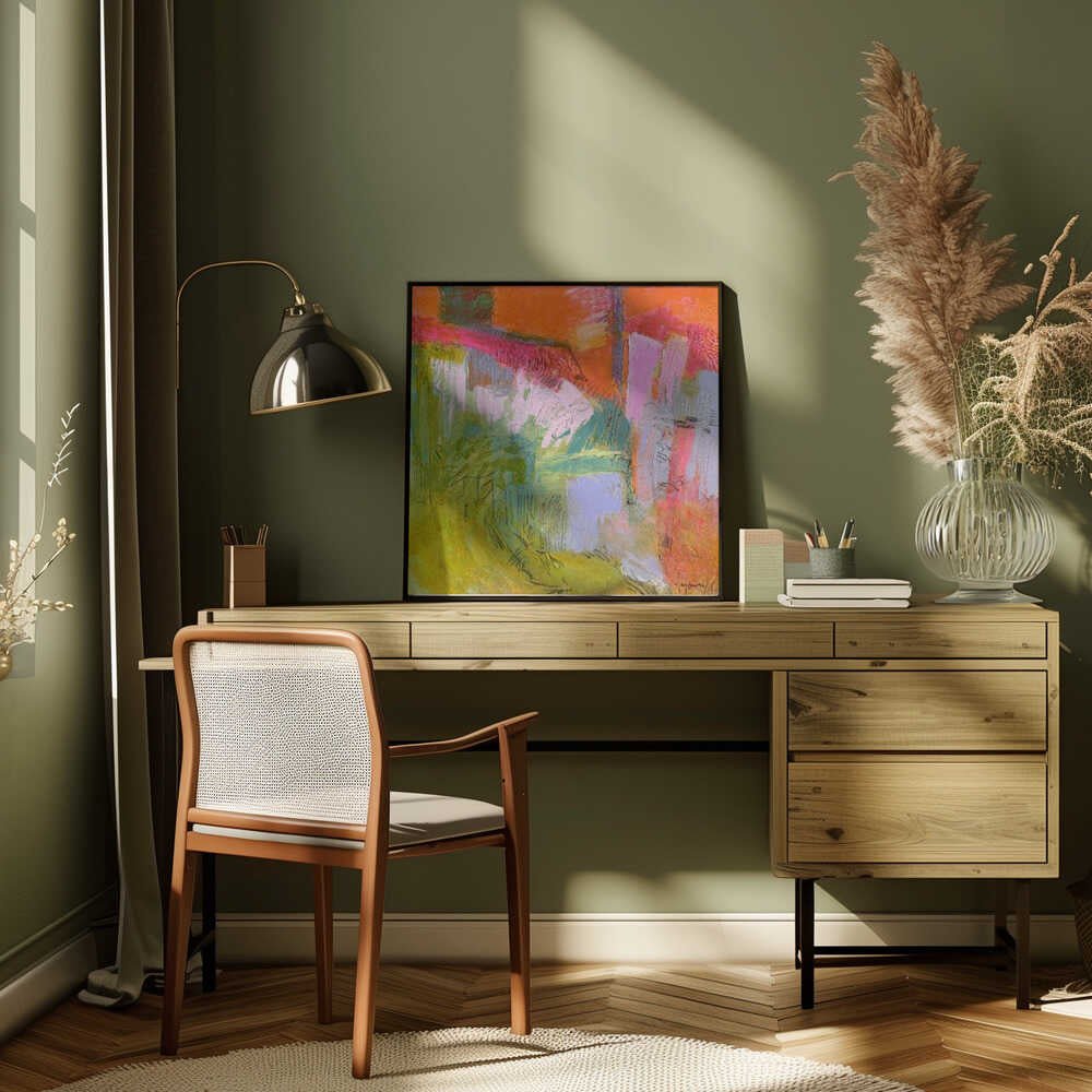 Incantata 4 - Square Stretched Canvas, Poster or Fine Art Print - I Heart Wall Art - Poster Print, Canvas Print or Framed Art Print