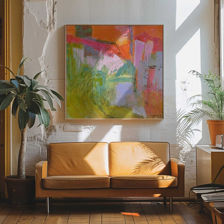 Incantata 4 - Square Stretched Canvas, Poster or Fine Art Print - I Heart Wall Art - Poster Print, Canvas Print or Framed Art Print