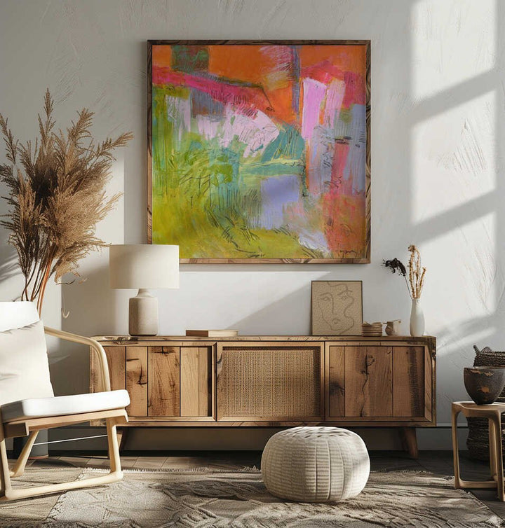 Incantata 4 - Square Stretched Canvas, Poster or Fine Art Print - I Heart Wall Art - Poster Print, Canvas Print or Framed Art Print