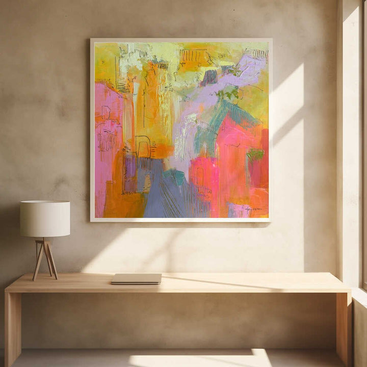 Incantata 5 - Square Stretched Canvas, Poster or Fine Art Print - I Heart Wall Art - Poster Print, Canvas Print or Framed Art Print
