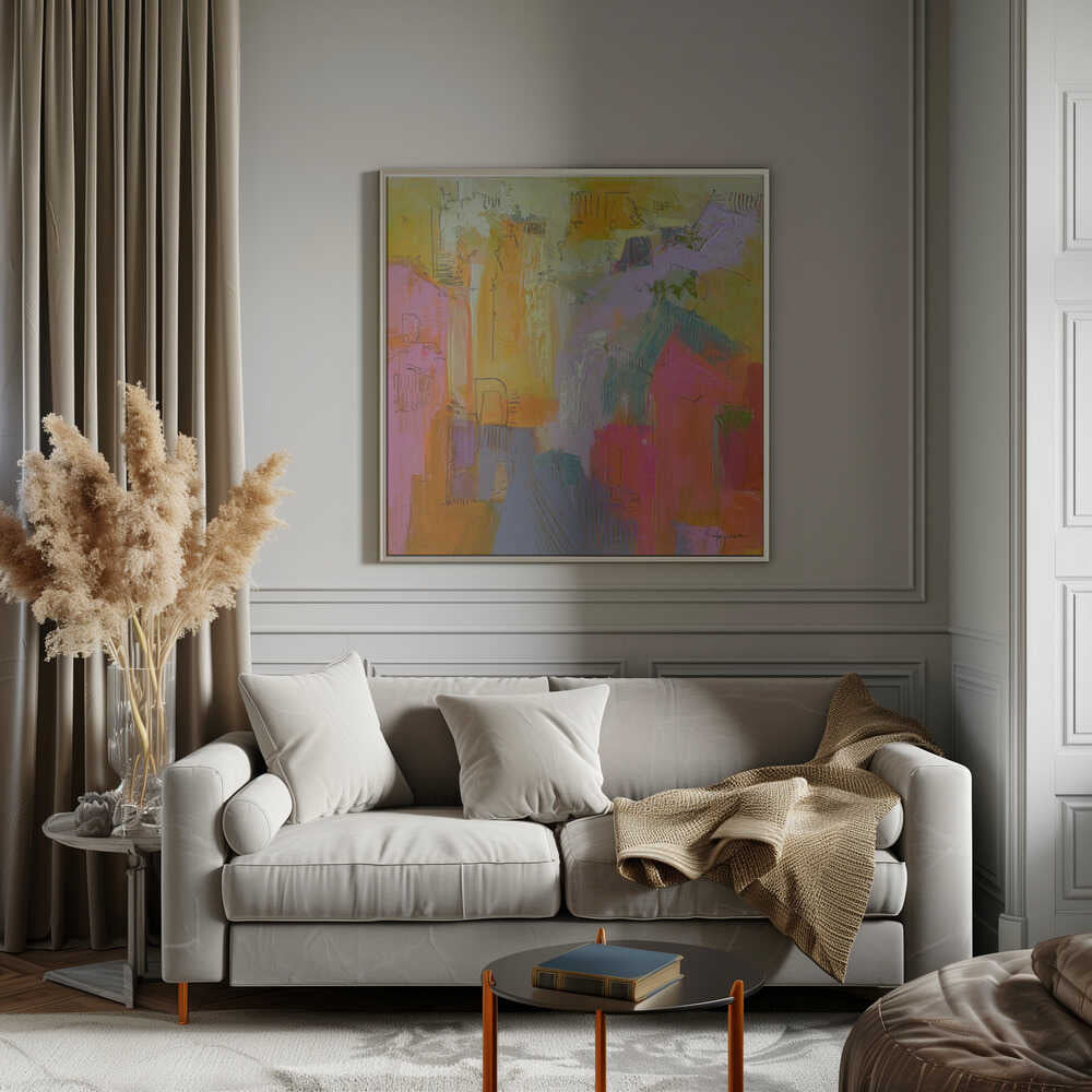 Incantata 5 - Square Stretched Canvas, Poster or Fine Art Print - I Heart Wall Art - Poster Print, Canvas Print or Framed Art Print
