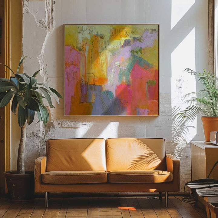Incantata 5 - Square Stretched Canvas, Poster or Fine Art Print - I Heart Wall Art - Poster Print, Canvas Print or Framed Art Print