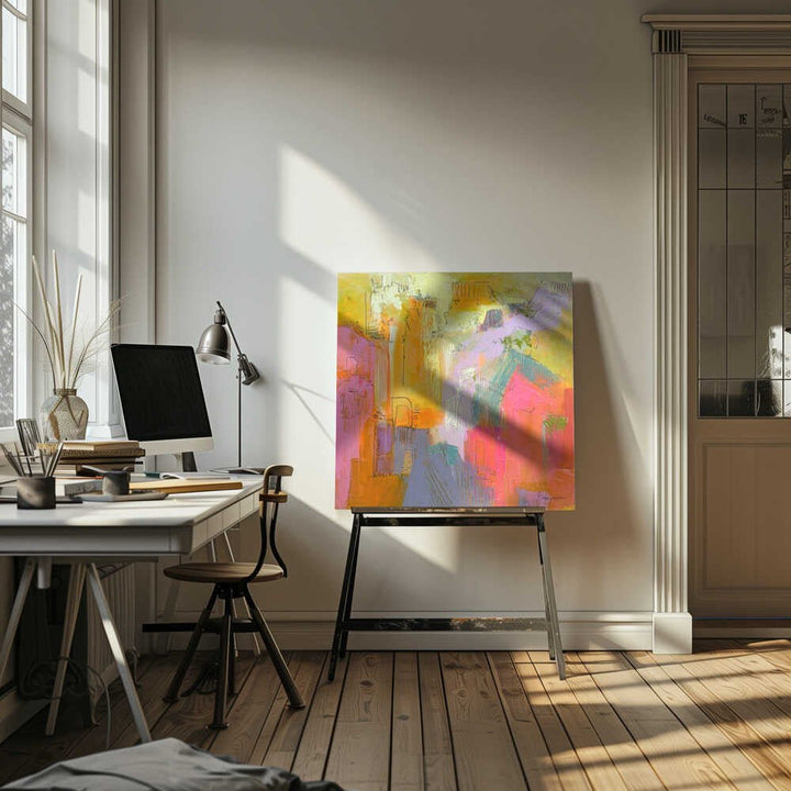 Incantata 5 - Square Stretched Canvas, Poster or Fine Art Print - I Heart Wall Art - Poster Print, Canvas Print or Framed Art Print
