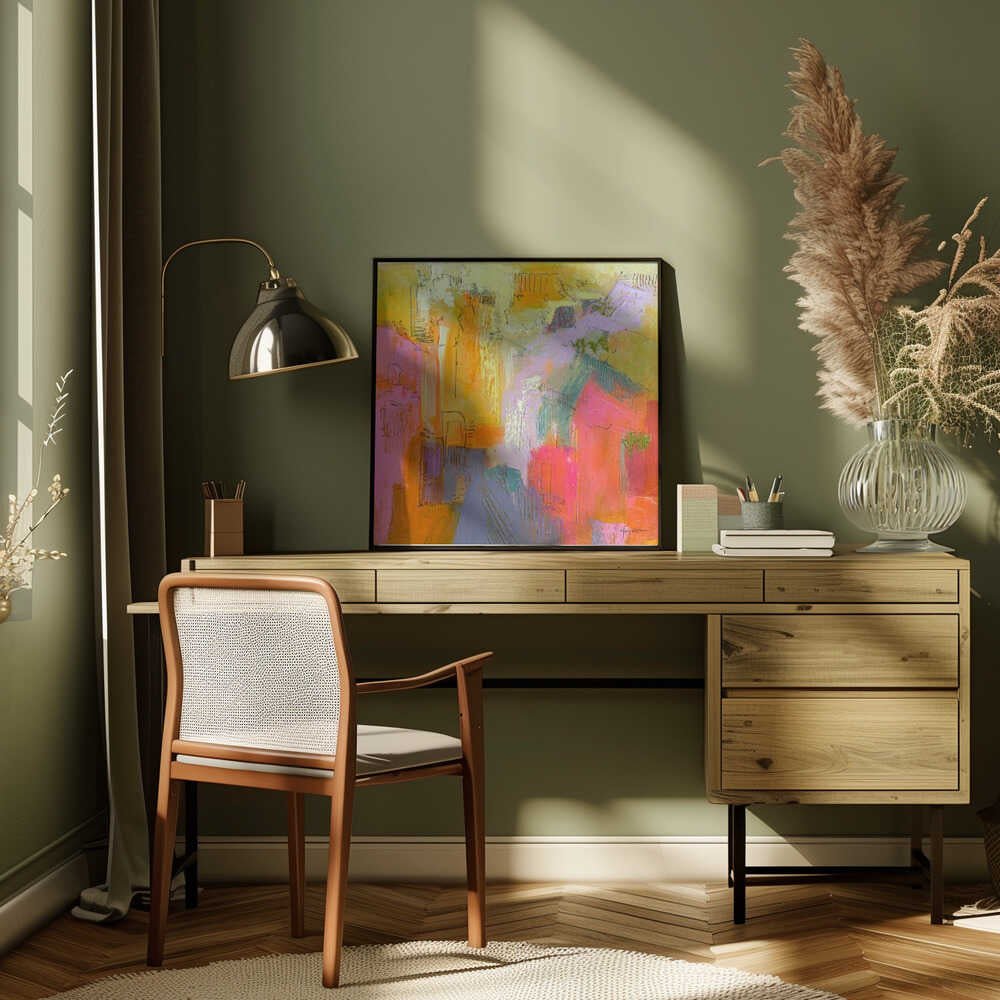 Incantata 5 - Square Stretched Canvas, Poster or Fine Art Print - I Heart Wall Art - Poster Print, Canvas Print or Framed Art Print