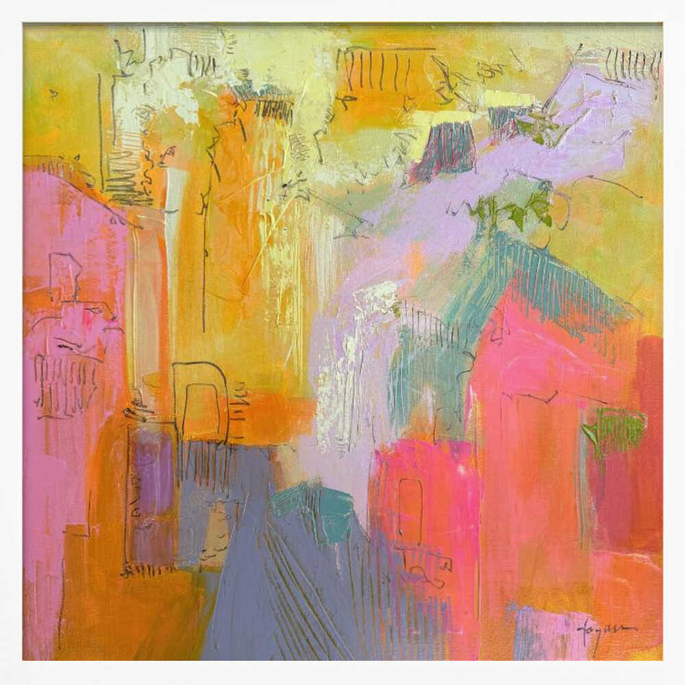 Incantata 5 - Square Stretched Canvas, Poster or Fine Art Print - I Heart Wall Art - Poster Print, Canvas Print or Framed Art Print