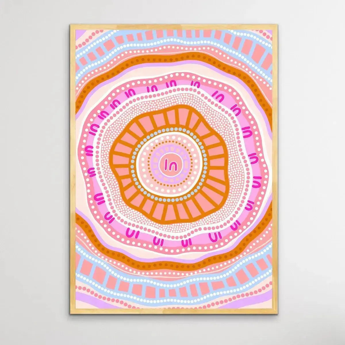 Indigenous Female Self System - Print Of Artwork by Leah Cummins - I Heart Wall Art