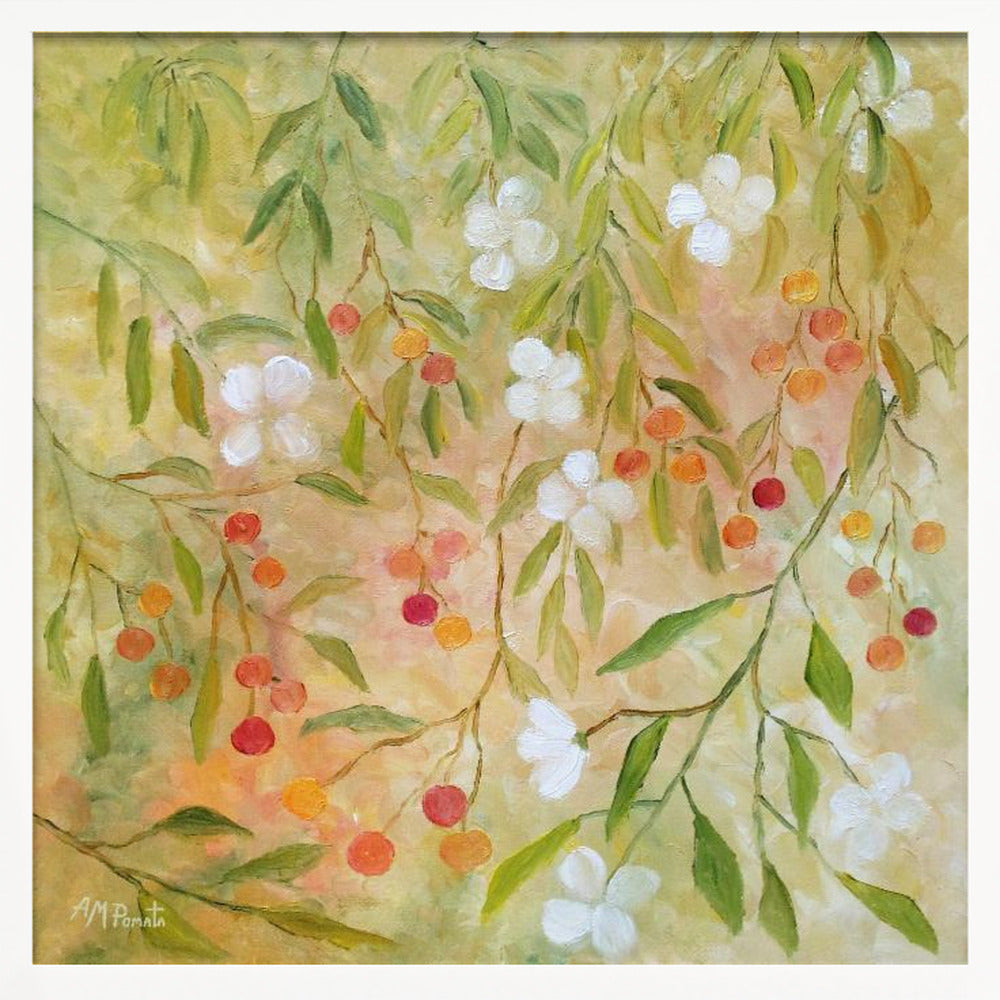 Inland Woods - Square Stretched Canvas, Poster or Fine Art Print I Heart Wall Art