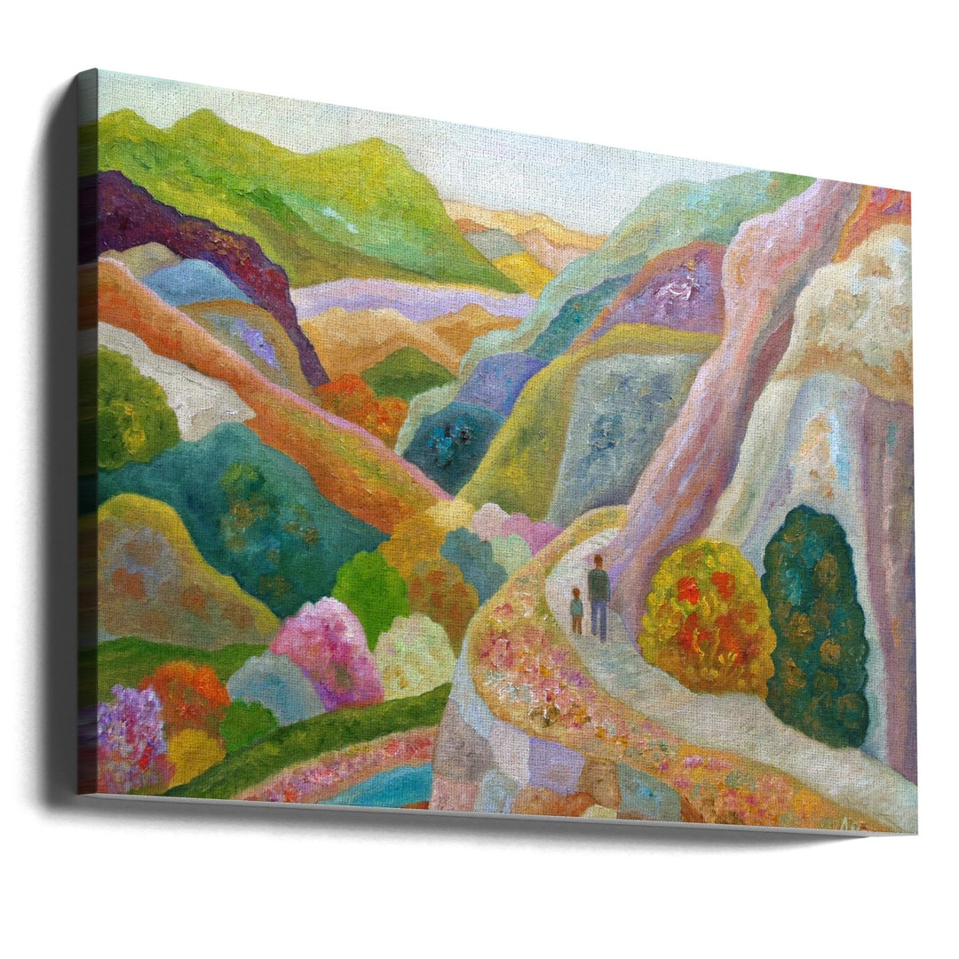 Inner Walking - Stretched Canvas, Poster or Fine Art Print I Heart Wall Art