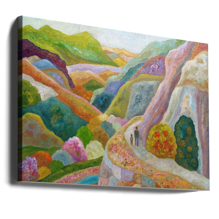Inner Walking - Stretched Canvas, Poster or Fine Art Print I Heart Wall Art