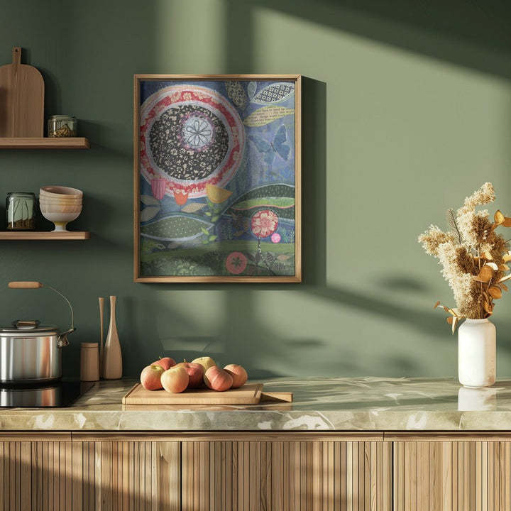 Intricate Patterns And Bold Colors - Stretched Canvas, Poster or Fine Art Print - I Heart Wall Art - Poster Print, Canvas Print or Framed Art Print