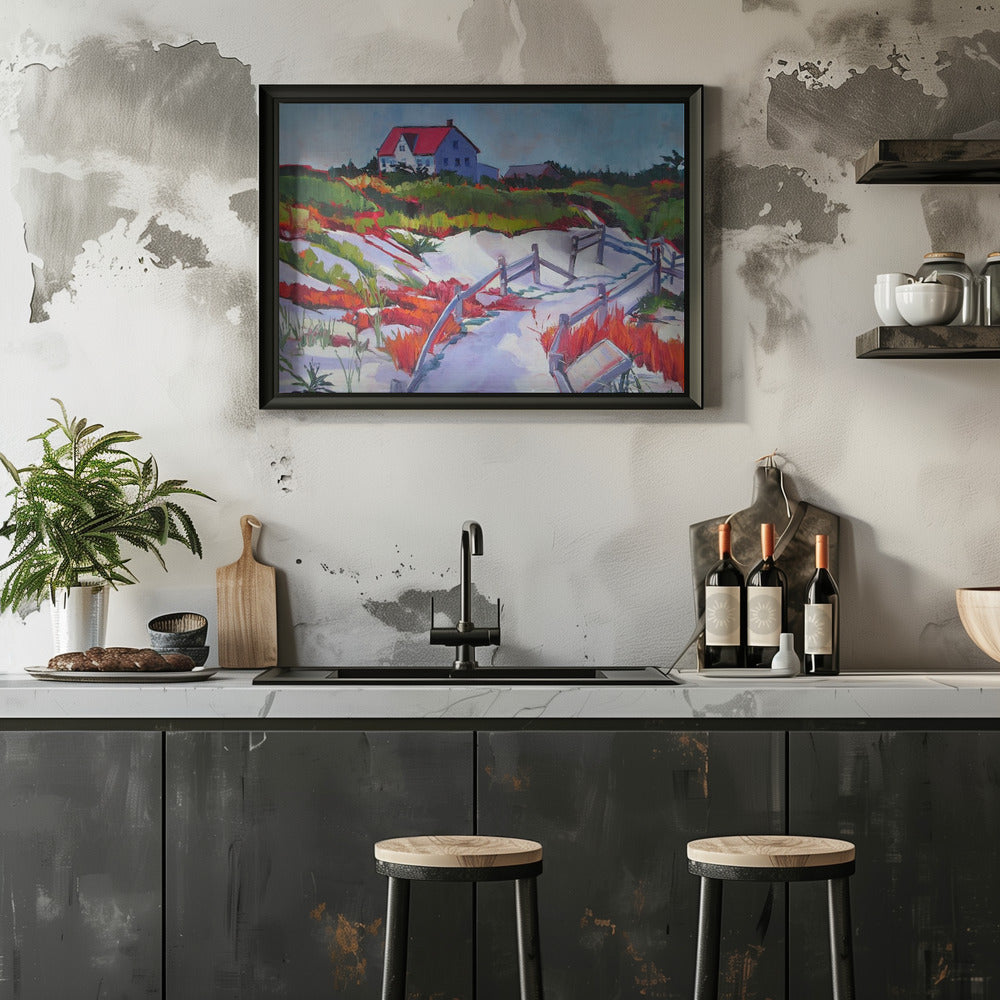 Island Beach State Park - Stretched Canvas, Poster or Fine Art Print I Heart Wall Art