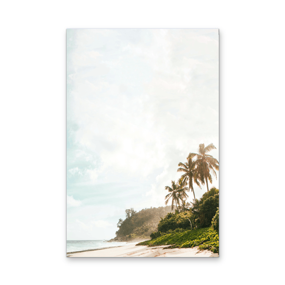 Island Vacation - Photographic Tropical Beach, Stretched Canvas or Wall Art Print - I Heart Wall Art - Poster Print, Canvas Print or Framed Art Print