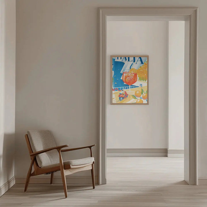 Italia - Stretched Canvas, Poster or Fine Art Print I Heart Wall Art