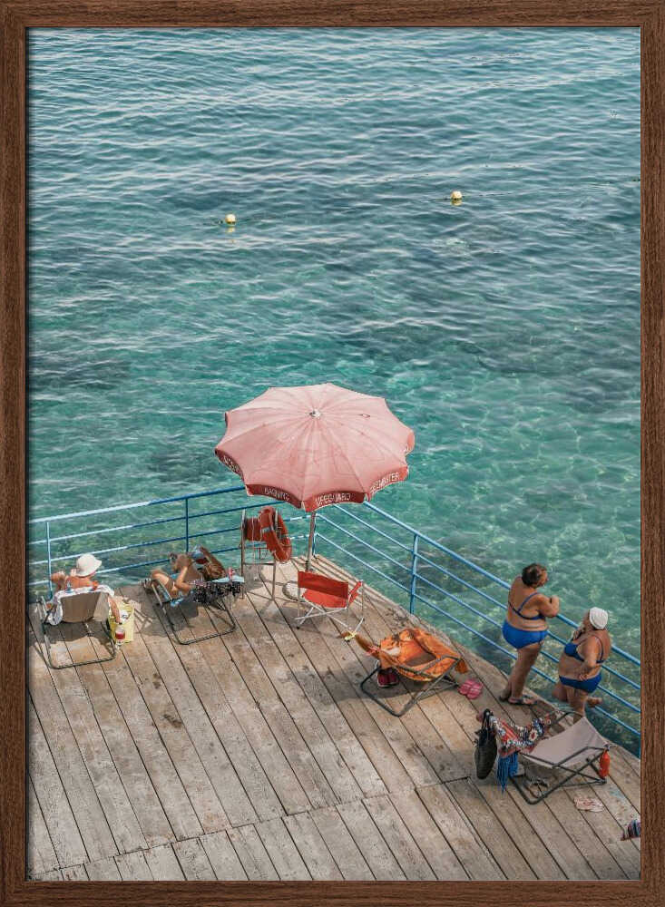 Italian Afternoon - Stretched Canvas, Poster or Fine Art Print - I Heart Wall Art - Poster Print, Canvas Print or Framed Art Print