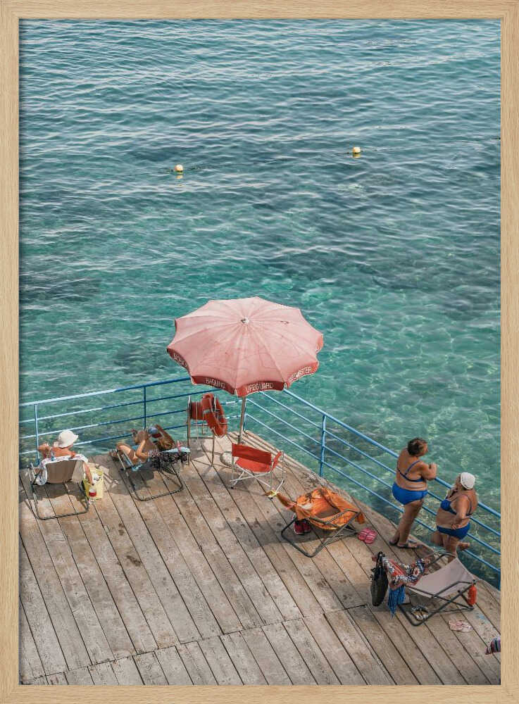 Italian Afternoon - Stretched Canvas, Poster or Fine Art Print - I Heart Wall Art - Poster Print, Canvas Print or Framed Art Print