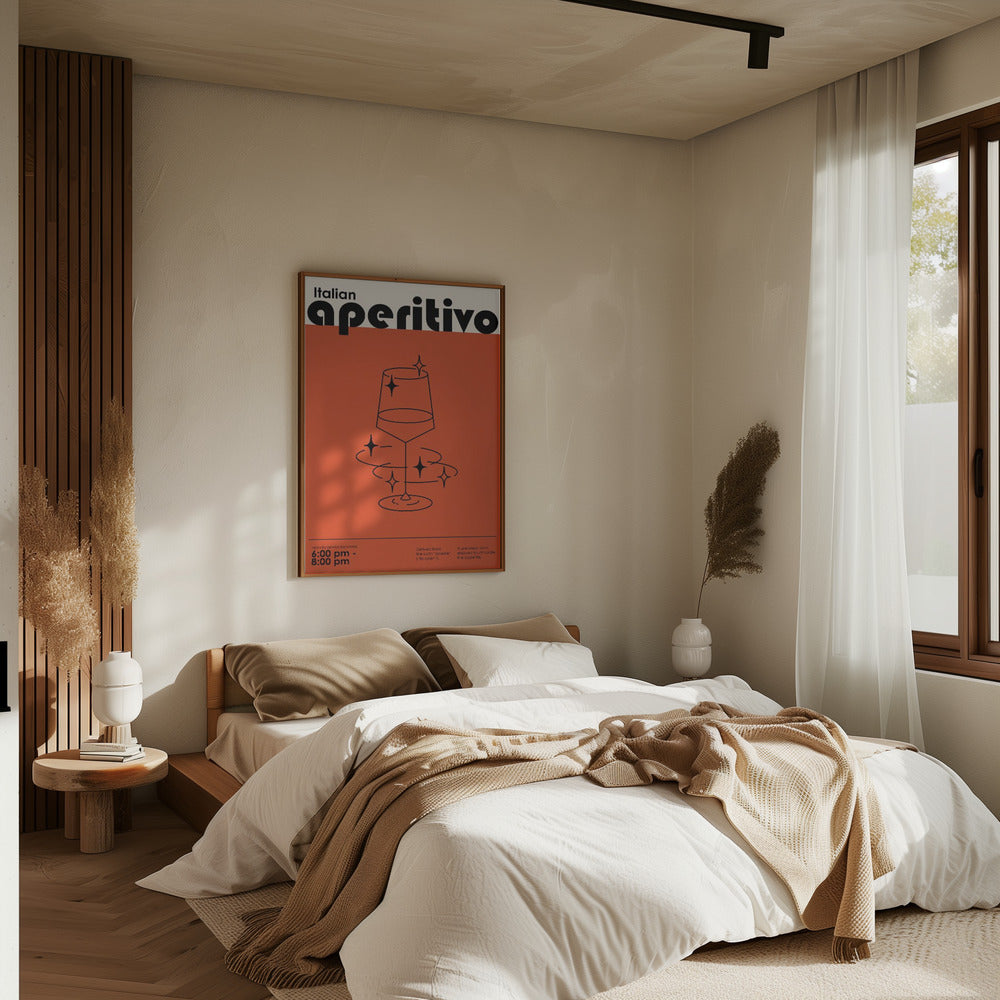 Italian Aperitivo - Stretched Canvas, Poster or Fine Art Print I Heart Wall Art