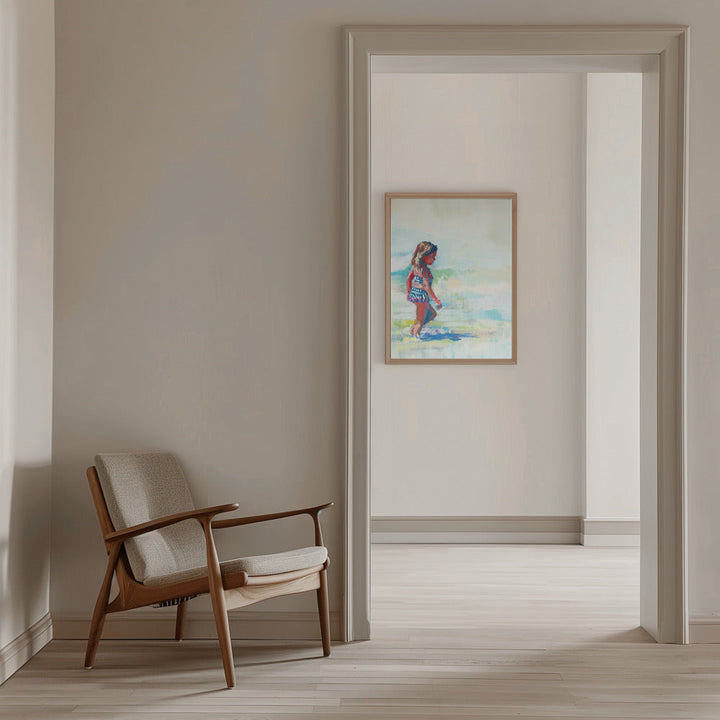 Izzie - Stretched Canvas, Poster or Fine Art Print I Heart Wall Art