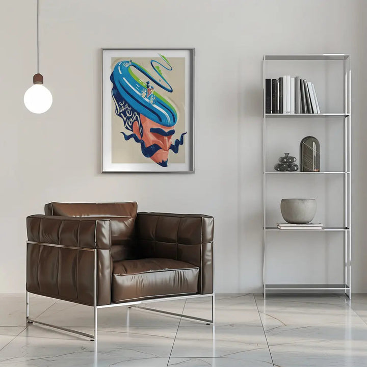 Jadore Le Tour - Stretched Canvas, Poster or Fine Art Print I Heart Wall Art