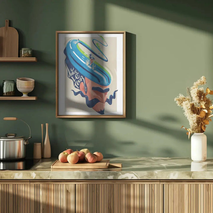 Jadore Le Tour - Stretched Canvas, Poster or Fine Art Print I Heart Wall Art