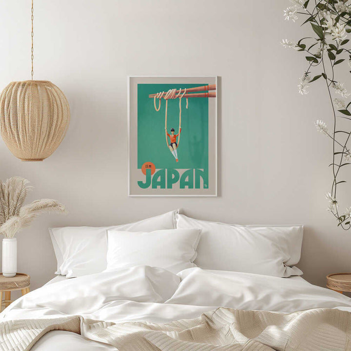 Japan - Stretched Canvas, Poster or Fine Art Print - I Heart Wall Art - Poster Print, Canvas Print or Framed Art Print
