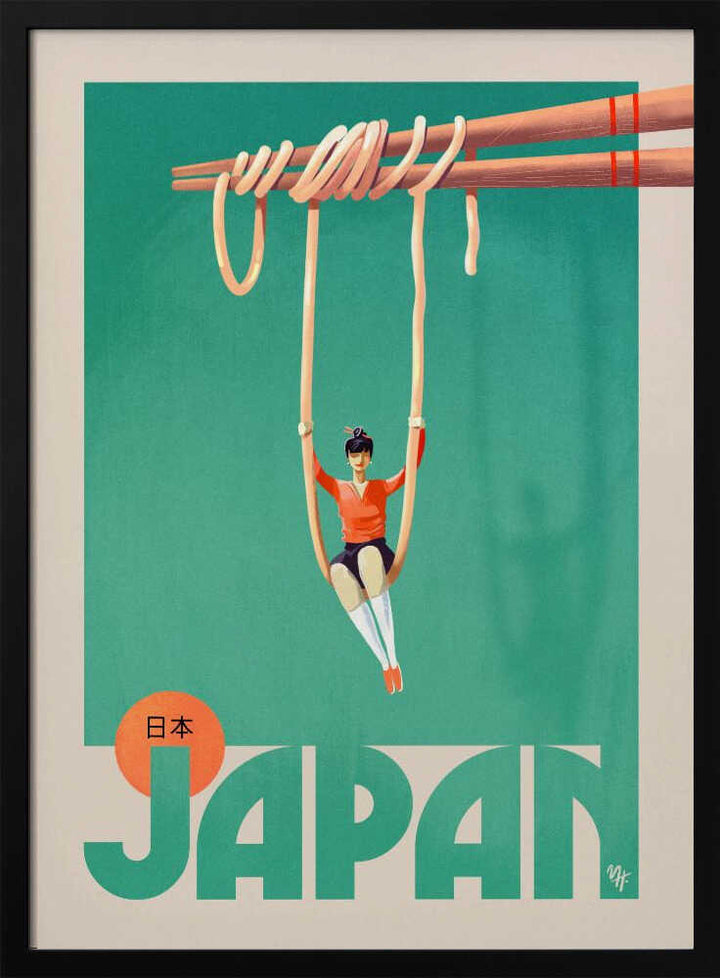 Japan - Stretched Canvas, Poster or Fine Art Print - I Heart Wall Art - Poster Print, Canvas Print or Framed Art Print