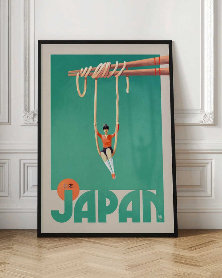 Japan - Stretched Canvas, Poster or Fine Art Print - I Heart Wall Art - Poster Print, Canvas Print or Framed Art Print