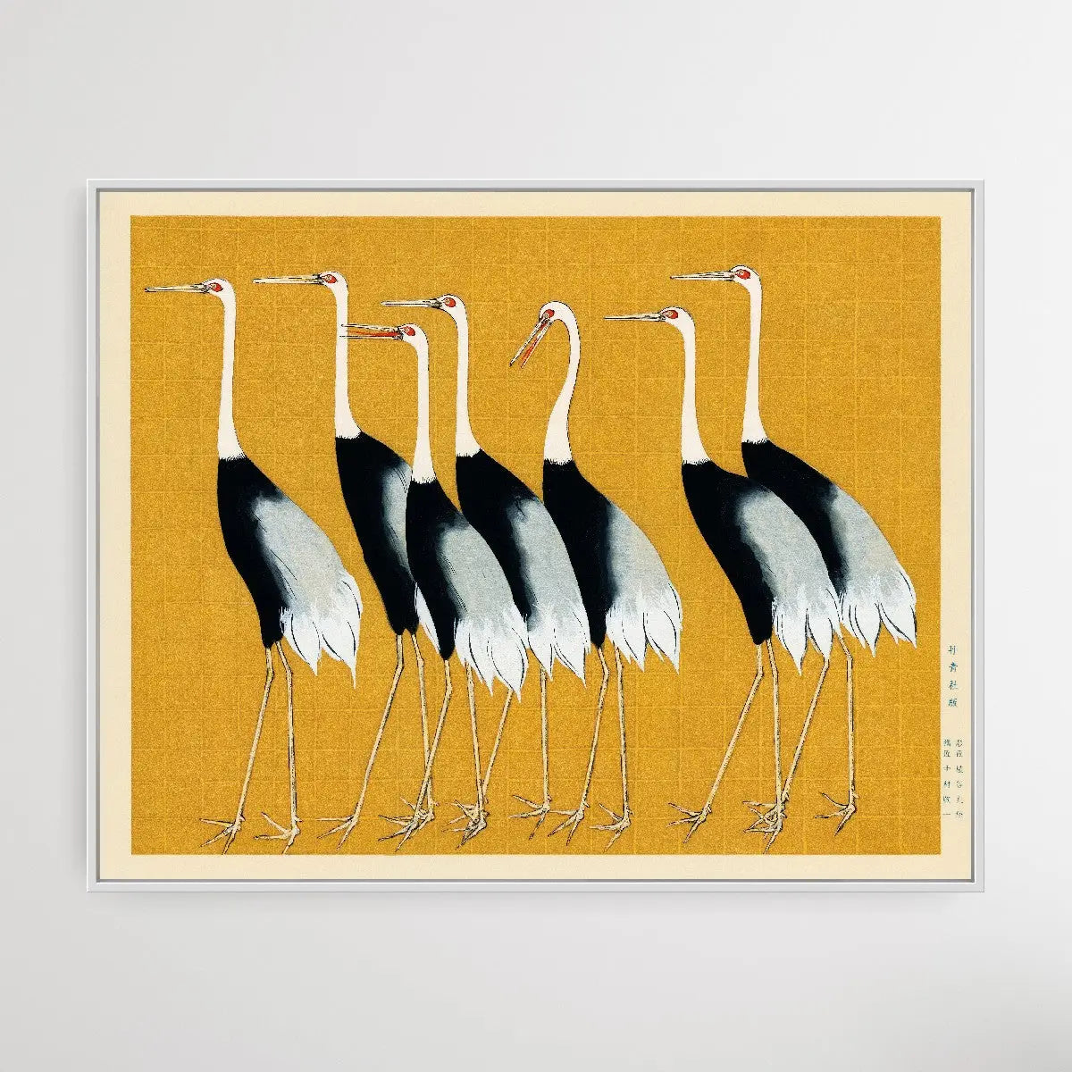 Japanese Red Crown Crane by Ogata Korin (1658-1716) - I Heart Wall Art