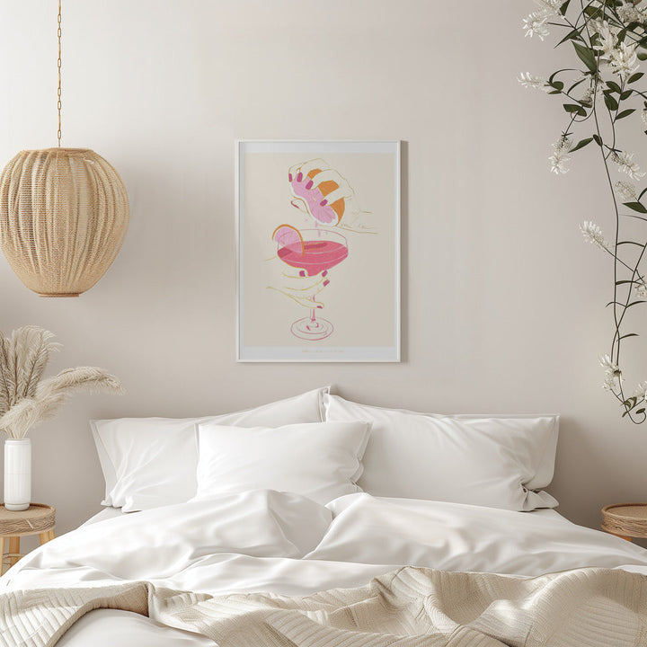 Jlr Cocktail2 Copy - Stretched Canvas, Poster or Fine Art Print I Heart Wall Art