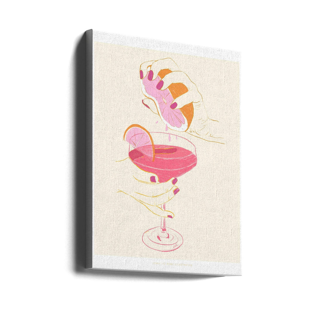 Jlr Cocktail2 Copy - Stretched Canvas, Poster or Fine Art Print I Heart Wall Art