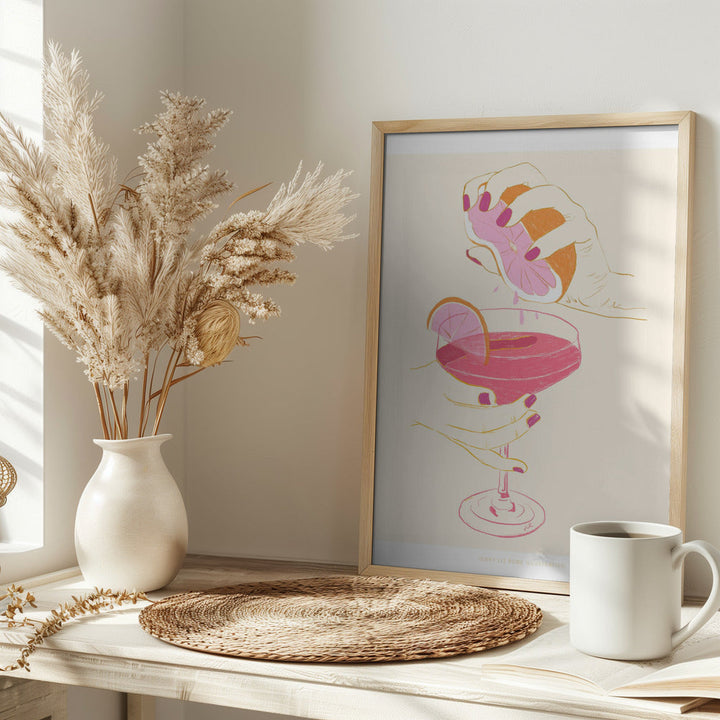 Jlr Cocktail2 Copy - Stretched Canvas, Poster or Fine Art Print I Heart Wall Art