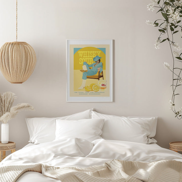 Jlr Cocktails Whiskysour Copy - Stretched Canvas, Poster or Fine Art Print I Heart Wall Art
