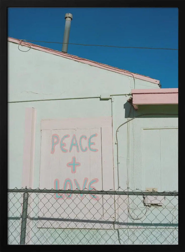 Joshua Tree Peace - Stretched Canvas, Poster or Fine Art Print I Heart Wall Art