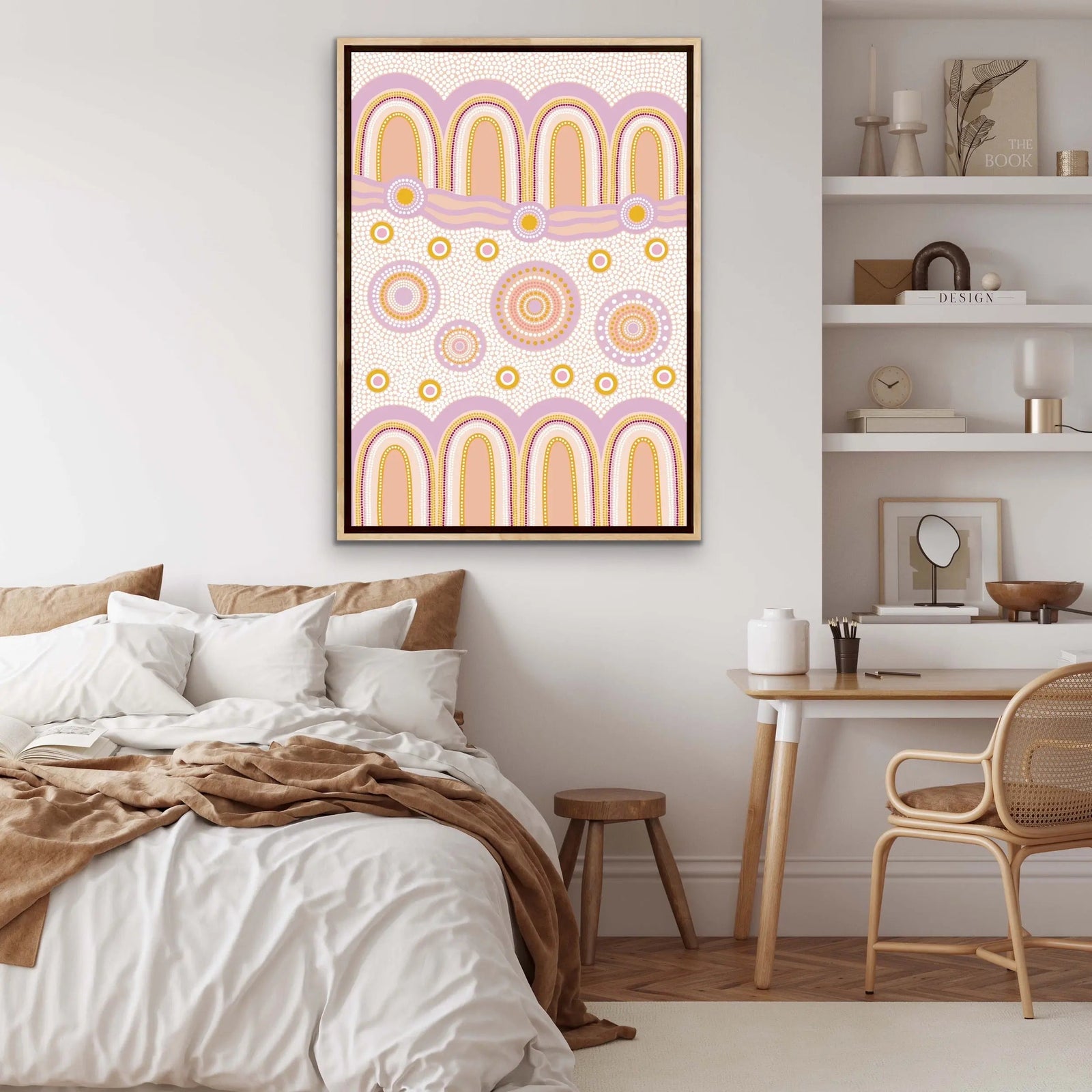 Journey Purple - Edition One, Part Two- Aboriginal Art Print by Sherri Cummins - I Heart Wall Art