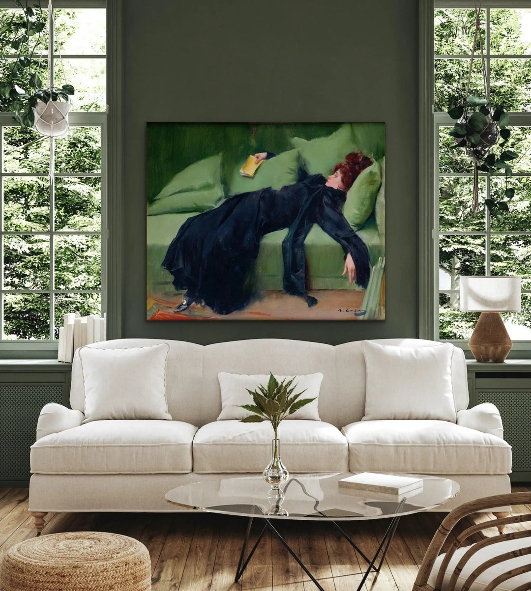 Jove Decadent - (The Young Decadent) -  Ramon Casas - Vintage Art Print as Canvas or Paper Print I Heart Wall Art Australia 