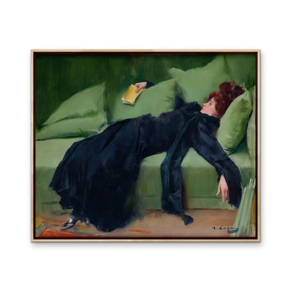 Jove Decadent - (The Young Decadent) -  Ramon Casas - Vintage Art Print as Canvas or Paper Print I Heart Wall Art Australia 