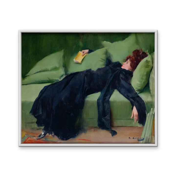 Jove Decadent - (The Young Decadent) -  Ramon Casas - Vintage Art Print as Canvas or Paper Print I Heart Wall Art Australia 