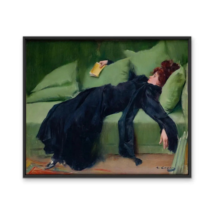 Jove Decadent - (The Young Decadent) -  Ramon Casas - Vintage Art Print as Canvas or Paper Print I Heart Wall Art Australia 