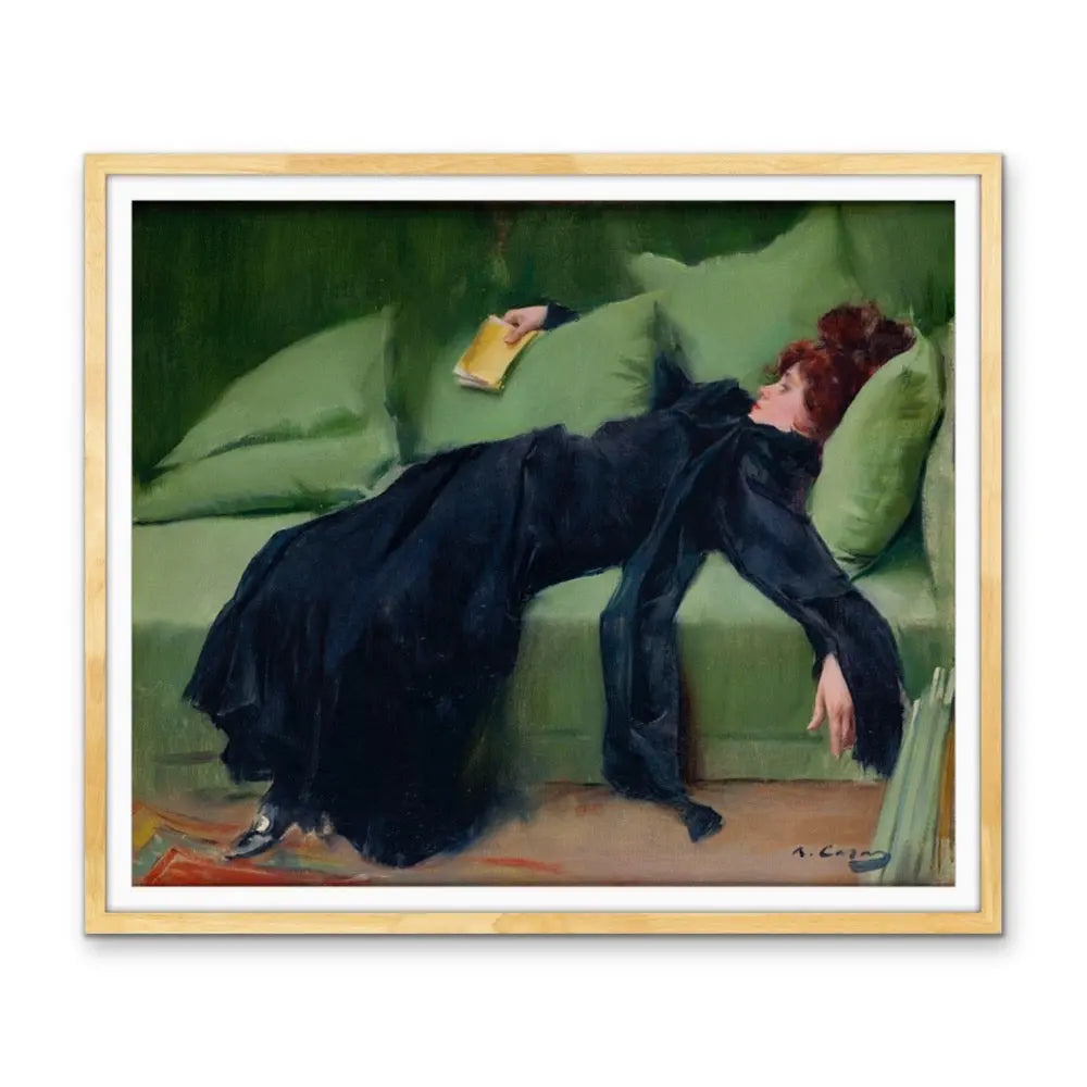 Jove Decadent - (The Young Decadent) -  Ramon Casas - Vintage Art Print as Canvas or Paper Print I Heart Wall Art Australia 