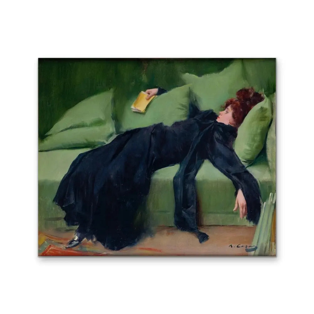 Jove Decadent - (The Young Decadent) -  Ramon Casas - Vintage Art Print as Canvas or Paper Print I Heart Wall Art Australia 