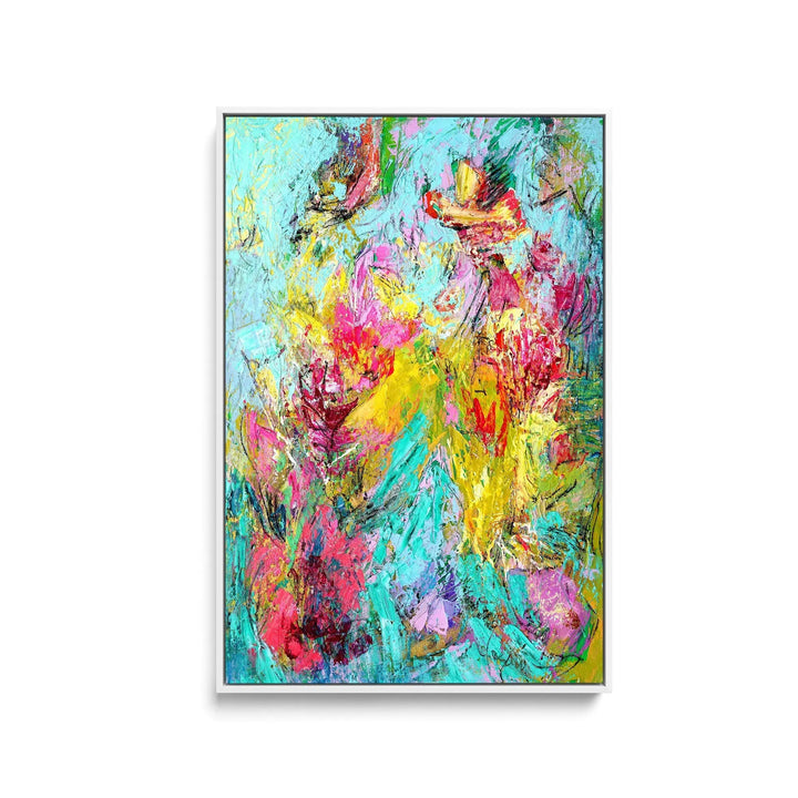 Joys Garden by Dorothy Fagan- Stretched Canvas Print or Framed Fine Art Print - Artwork I Heart Wall Art Australia 