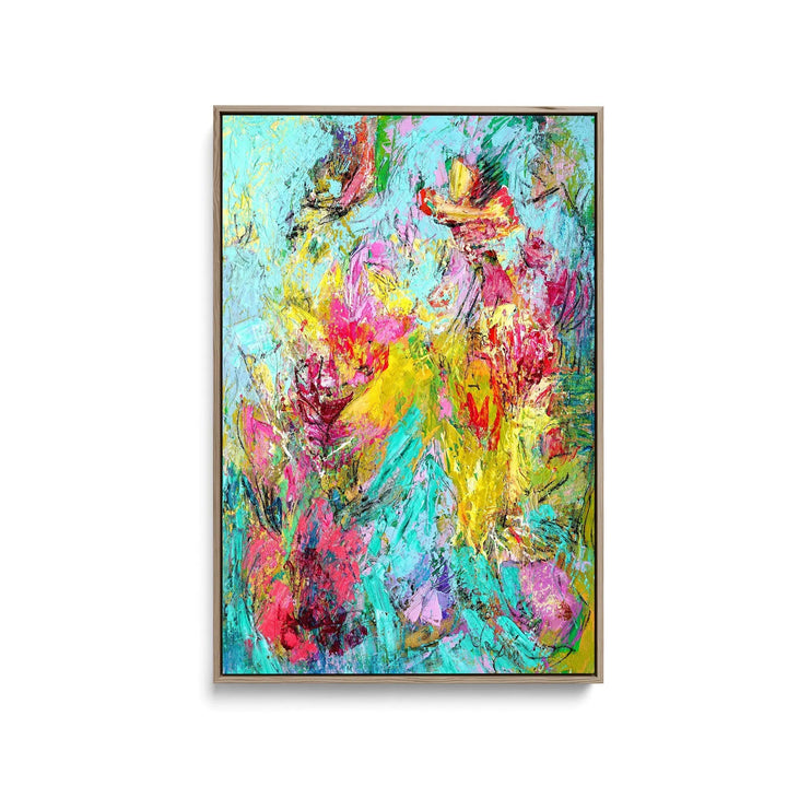 Joys Garden by Dorothy Fagan- Stretched Canvas Print or Framed Fine Art Print - Artwork I Heart Wall Art Australia 