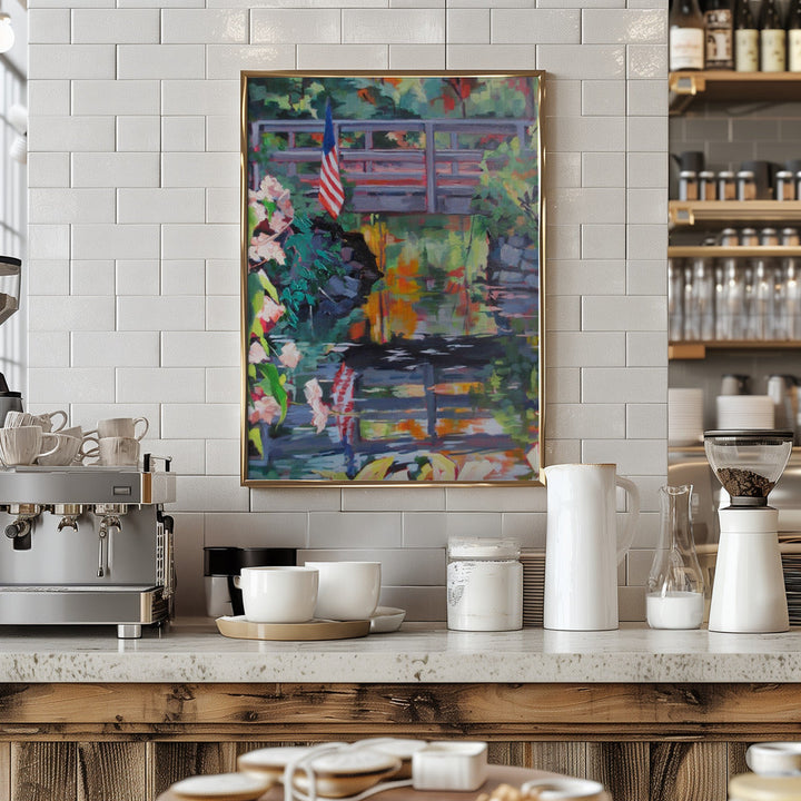 July 4 In Princeton - Stretched Canvas, Poster or Fine Art Print I Heart Wall Art