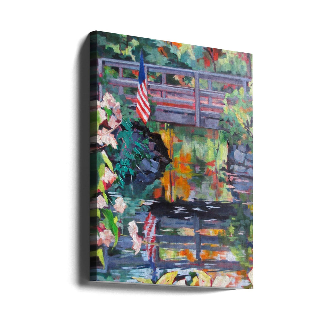 July 4 In Princeton - Stretched Canvas, Poster or Fine Art Print I Heart Wall Art
