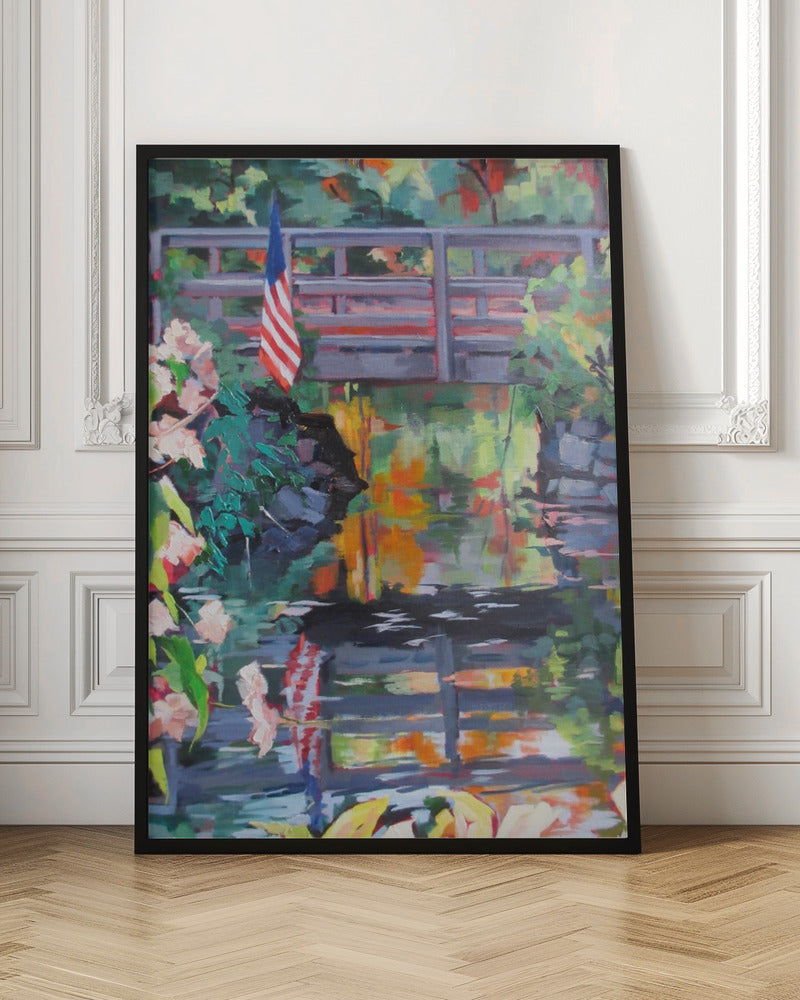 July 4 In Princeton - Stretched Canvas, Poster or Fine Art Print I Heart Wall Art