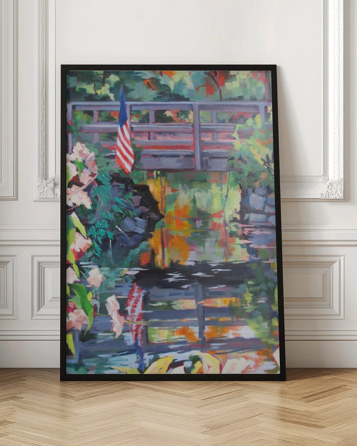 July 4 In Princeton - Stretched Canvas, Poster or Fine Art Print I Heart Wall Art