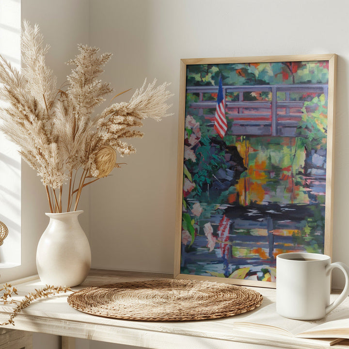July 4 In Princeton - Stretched Canvas, Poster or Fine Art Print I Heart Wall Art